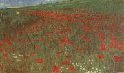 A Field of Poppies Merse, Pal Szinyei